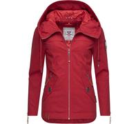 NAVAHOO Veste mi-saison 'Wekoo' marron / rouge / noir, Taille S