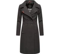 Navahoo Wooly Manteau d'hiver Trench Style Parka pour Femme Anthracite S