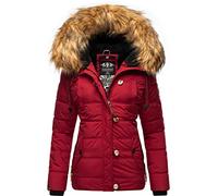 Navahoo Zoja veste matelassée d`hiver pour dame avec capuche Rouge Sang XS