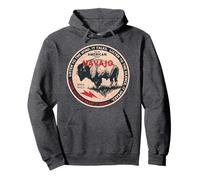 Navajo Indien Native Born Freedom Wild Buffalo Sweat à Capuche