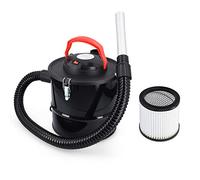 Navaris Aspirateur à Cendres - Nettoyeur Poussière 800 W pour Cheminée Grille BBQ Poêle - Capacité 10 L - Aspirateur 2en1 - Avec Filtre HEPA