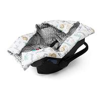 Navaris Couverture Enveloppante pour Bébé - Nid d'Ange pour Nouveau-Né Poussette Siège Auto - Confort Emmaillotage Enfant Fille Garçon