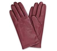 Navaris Gant tactile femme - Paire de gants en cuir agneau avec doublure cachemire pour écran tactile téléphone - Différentes couleurs et tailles