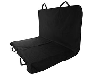 Navaris Housse de siège pour Chien - Couverture de Protection pour Banquette Voiture - Tapis Couvre sièges Lavable et antidérapant - Noir