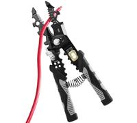 Navaris Outil Multifonction - Pince à Dénuder Multitool 25 en 1 pour Couper Sertir Séparer ou Enrouler les Câbles - Pince Multifonctions Outils et Dépannage pour Bricolage