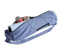 Navaris Sac Tapis de Yoga XXL - Sac Coton Fermeture éclair Sangle bandoulière 72 x 29 cm - Yoga Pilates Gymnastique - Différentes Couleurs