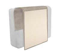 Navaris Tapis Griffoir pour Chats - Protection Canapé Fauteuil Meuble Sol Mur - Tapis en Sisal et Lin - 130 x 45cm - Adapté pour Chat Chaton Chien