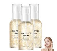 Navaro Sérum Lifting Intensive,Navaro Peptide Collagen Lifting Ampoule Serum,Gold Silk Peptide Lift Korea,Deep Collagen Serum Anti Rides,Atténue Les Ridules Et Améliore La Fermeté Et L'élasticité，3pc