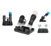 Bigben Interactive Triple Charger - Support De Chargement Pour Commande De Jeux Sans Fil - 3 Connecteurs De Sortie - Pour Sony Playstation Move Motion Controller, Playstation Move Navigation Controller