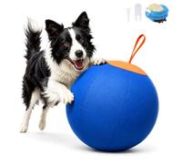 Navea Ballon géant 2026 gonflable durable pour chien pour exercices en plein air, stimulation mentale et jeu Push-and-Chase (S)