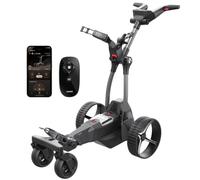 NAVEE Birdie Chariot de Golf électrique à 3 télécommandes, Chariot de Golf Compact Pliable à Une Touche, Double Moteur, Batterie de 220 Wh pour 36 Trous, système de stabilité des Roues 4+1, contrôle