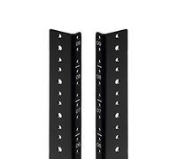 NavePoint 9U Paire de rails verticaux Noir