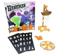 NAVESO Jeu du Pendu Devinettes Magnétiques, Magnetic Hangman Mystery Word Game, Jeu de Voyage Phosphorescent, 2 Joueurs et Plus, pour Les Enfants à partir de 6 Ans