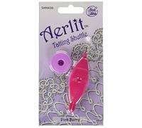 Navette de frivolité de Aerlit avec 2 bobines-Pink Berry