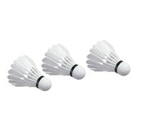 Navette de plumes de badminton - Construction de plumes durable, trajectoire de vol cohérente, contrôle de vitesse équilibré, utilisation pour l'entraînement | Pour jouer sur un terrain intérieur, jeu
