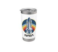 Navette spatiale arc-en-ciel de la NASA Gobelet isotherme en acier inoxydable double paroi