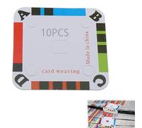 navette tricotée à la main tissage crochet aiguille fournitures de métier à tisser carte à broder tablette de cartes de tissage cartes à tisser bourrage papier