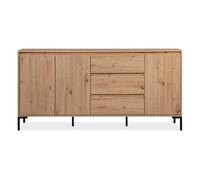 NAVI - Buffet en bois avec placards et tiroirs 170cm