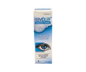 Naviblef - Mousse de Soin Quotidien pour Lentilles de Contact, 50 ml