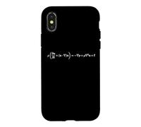 Navier Stokes Equation Nerdy Science Physics Fluid Dynamics Coque pour iPhone X/XS