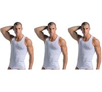 Navigare 572/S Pull sans Manche, Blanc (Bianco Bianco), XXL (Lot de 3) Homme