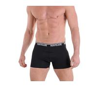 Navigare 573/E (Paquet de 6) Boxer, Multicolore (Gris/Noir/Navire), M (Lot de 6) Hommes
