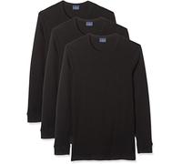 Navigare Maillot de Bain à Manches Longues (Paquet de 3) Homme, Noir, Small