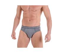 Navigare Slip Uomo - Pack Da 6 - Jersey Cotone Elasticizzato, Noir, Medium Grey, Navy, M Homme