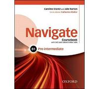 Navigate Pre-Intermediate B1 Student's Book with DVD-Rom and E-Book and Oosp Pack