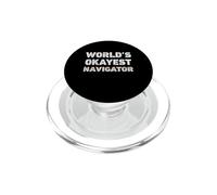 Navigateur Amusant du Monde Okayest Navigator PopSockets PopGrip pour MagSafe