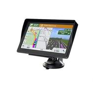 Navigateur GPS, écran tactile 7 pouces Navigation GPS pour voiture, camion, camping-car, avec informations trafic, carte de l'Europe 2025, mises à jour gratuites à vie, guidage vocal en temps réel