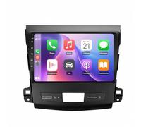 Navigateur GPS GPS Voiture pour Mitsubishi Outlander 2006-2012 HD Écran Tactile Navigation Hors Ligne, Mises à Jour Gratuites, Voix Réelles, Alerte Vitesse &, 4 Nuclear 4G+64G