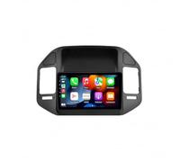 Navigateur GPS GPS Voiture pour Mitsubishi V73 Pajero 2004-2011 HD Écran Tactile Auto WiFi Dsp Bluetooth Canbus SWC, Carte Monde sans Fil Carplay & Android, 8 Nuclear 4G+64G