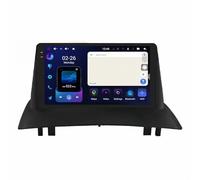 Navigateur GPS GPS Voiture pour Renault Megane 2 2002-2009 HD Écran Tactile Carte Monde sans Fil Carplay & Android Auto WiFi Dsp Bluetooth Canbus SWC, 8 Nuclear 6G+128G