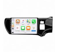 Navigateur GPS GPS Voiture pour Toyota Aqua Prius RHD 2011-2017 HD Écran Tactile Navigation Hors Ligne, Mises à Jour Gratuites, Voix Réelles, Alerte Vitesse &, 8 Nuclear 8G+256G
