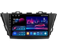 Navigation Automobile Écran Tactile multimédia 9 Pouces pour Toyota pour Prius pour Plus V pour Alpha RHD 2012-2017, Navigation GPS Bluetooth(8 Core 4G+WiFi 8G+256G)