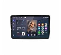 Navigation de Voiture 2 Din pour Fiat Panda 169 2003-2012 Carplay & Android Auto sans Fil | Bluetooth 5.0 | Commande Vocale Compatible Caméra de Recul, 4 Nuclear 4G+64G