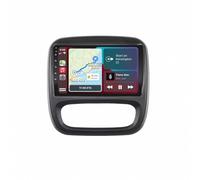 Navigation de Voiture 2 Din pour Renault Trafic Opel Vivaro 2015-2019 Modèle de Voiture WiFi GPS BT/RDS, HD Ecran Tactile Car Play Soutien Phonelink, 8 Nuclear 4G+64G