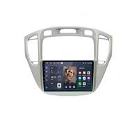 Navigation de Voiture 2 Din pour Toyota Highlander 2001-2007 Écran Tactile HD/Bluetooth 5.0/Caméra de Recul Inclus/GPS/Airplay/Mirrorlink/Commande Vocale, 8 Nuclear 4G+64G