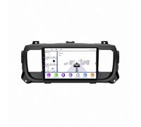 Navigation de Voiture 2 Din pour Toyota Proace 2016-2021 Ecran Tactile, iOS Lien Miroir, GPS Navigation, Assistant Vocal, Bluetooth, Aux, Commandes Au, 8 Nuclear 4G+64G