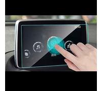 Navigation Film protection d'écran Compatible avec Mazda 3 pour Axela 2017 2018 voiture GPS Navigation verre trempé protecteur d'écran en acier Portective LCD écran autocollant