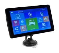 Navigation GPS de Voiture, 9 Pouces de Navigation GPS de Voiture Grand écran Tactile de Guidage Vocal Poi 800 × 400 Portable pour Camion