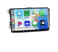 Navigation GPS pour Voiture Autoradio Android 13 9 Pouces pour VW pour Passat,pour Jetta,pour Tiguan,pour Golf MK5, MK6, T5,pour EOS et pour Polo