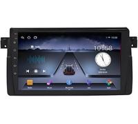 Navigation GPS pour Voiture Autoradio multimédia à écran Tactile 9 Pouces pour BMW E46 1998-2006(8 Core 4g+WiFi 8g+128g)