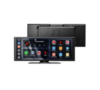 Navigation GPS pour Voiture Écran Tactile pour caméra embarquée, Compatible avec Carplay et Android Auto(2+32G)