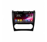 Navigation GPS Voiture pour Benz CLC W203 2004-2010 HD Écran Tactile avec Bluetooth Navigation Europe, Alerte de Vitesse, Guidage Vocal, Auto, 4 Nuclear 1G+32G
