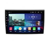 Navigation GPS Voiture pour Fiat Bravo 198 2 II 2007-2014 HD Écran Tactile avec Bluetooth Navigation Europe, Alerte de Vitesse, Guidage Vocal, Auto, 4 Nuclear 2G+32G