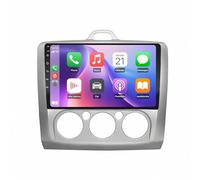 Navigation GPS Voiture pour Ford Focus Exi AT 2004-2011 HD Écran Tactile avec Bluetooth Navigation Europe, Alerte de Vitesse, Guidage Vocal, Auto, 8 Nuclear 6G+128G