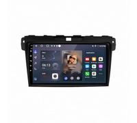 Navigation GPS Voiture pour Mazda CX-7 2008-2015 HD Écran Tactile avec Bluetooth Navigation Europe, Alerte de Vitesse, Guidage Vocal, Auto, 8 Nuclear 6G+128G