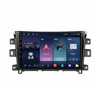 Navigation GPS Voiture pour Nissan NAVARA Frontier NP300 2015-2017 HD Écran Tactile Info Trafic, Essai des Alertes de Zones de Danger, Cartes EU, Mise à Jour Via WiFi, 8 Nuclear 4G+64G